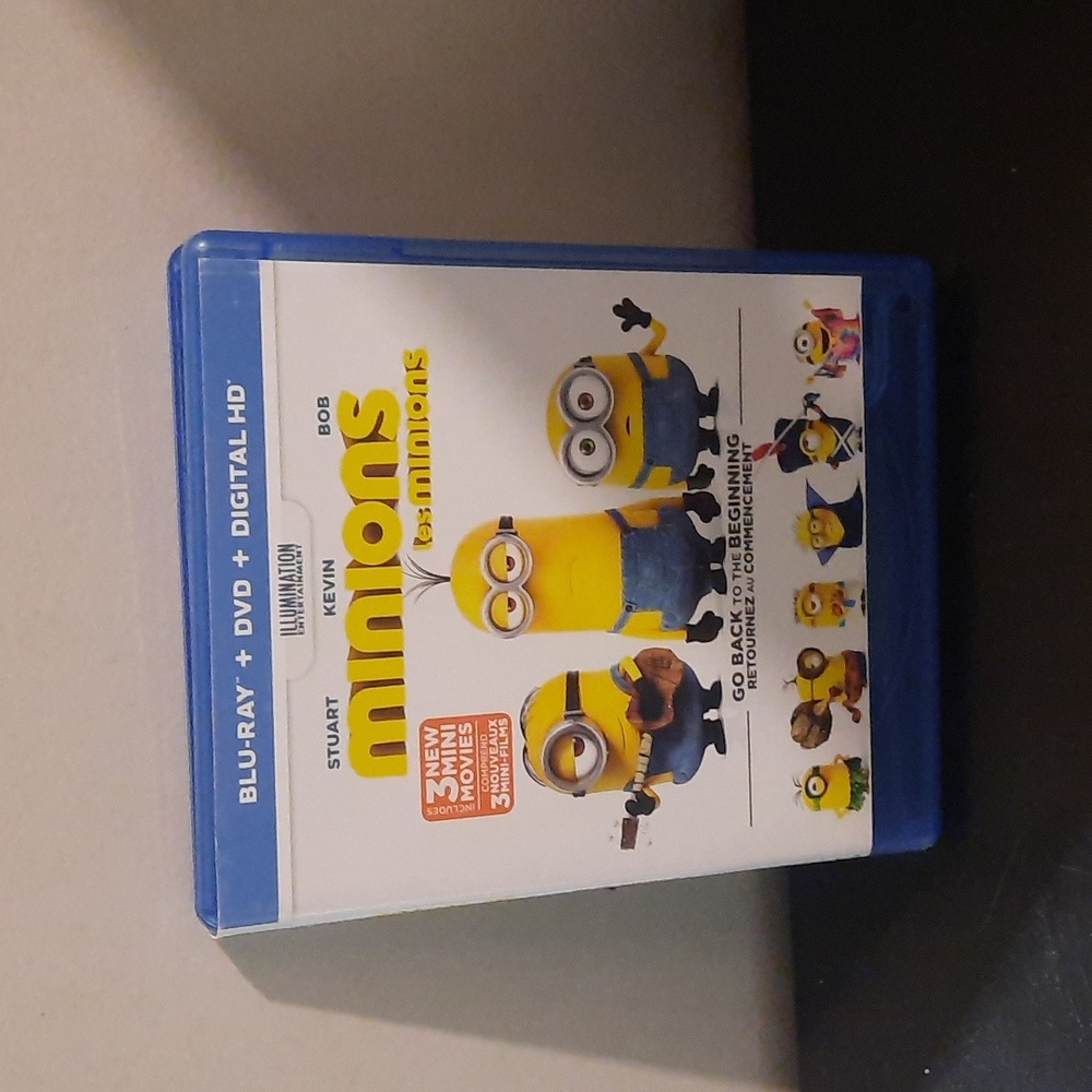 MINIONS Movie Cartoon |Blu-ray + DVD